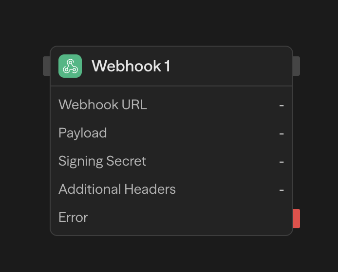 Webhook Block